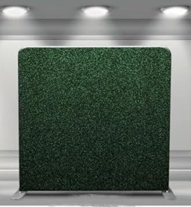 Green backdrop
