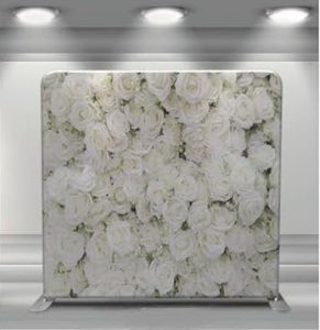 white flower backdrop